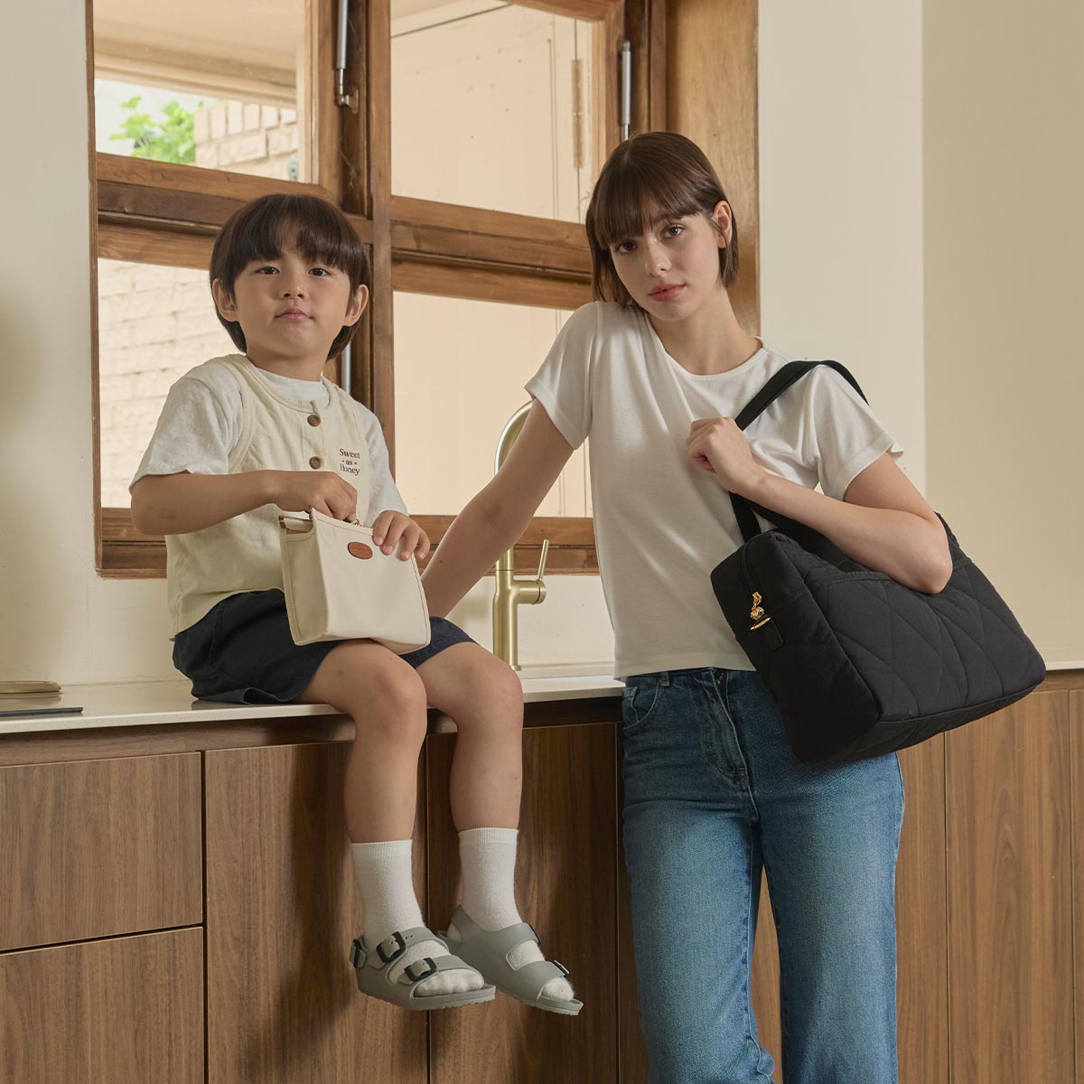 オートクリーン OMOキルティングトートバッグ