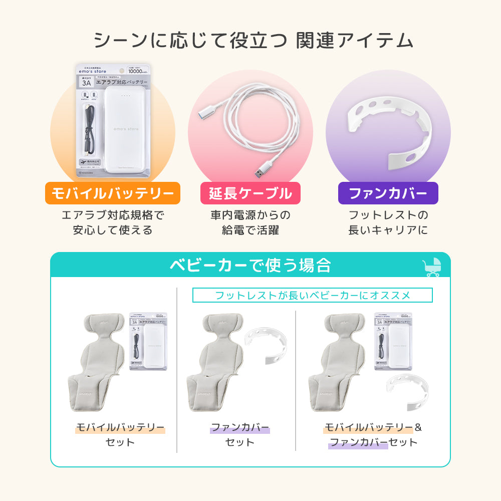【在庫限り20％OFF】[公式] エアラブ4プラス ドーナッツ | airluv4+ donut 送風機付きクールシート