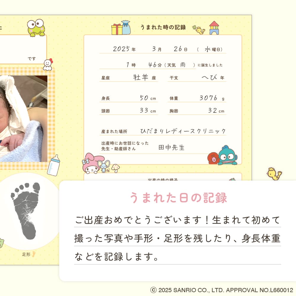 サンリオキャラクターズ育児日記