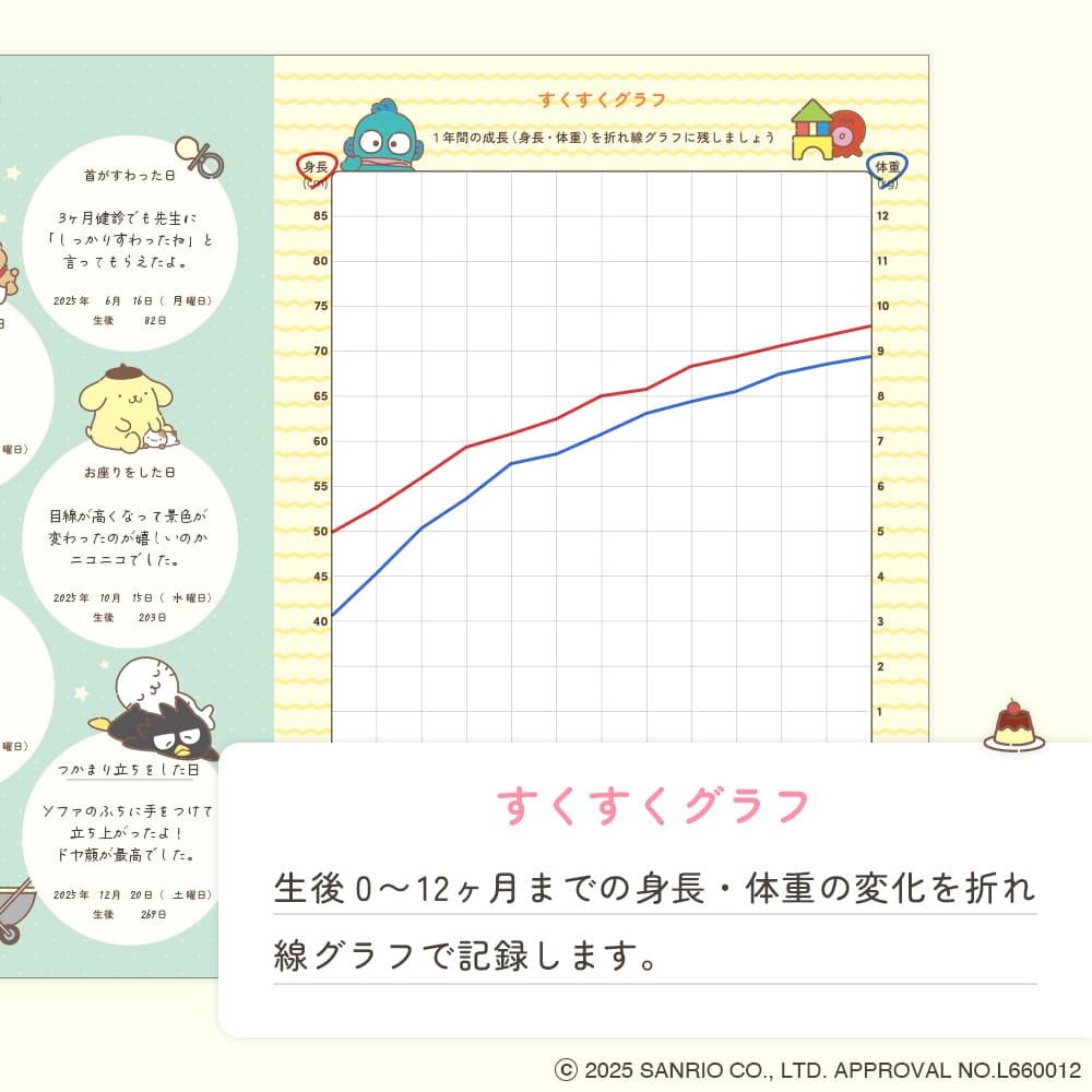サンリオキャラクターズ育児日記