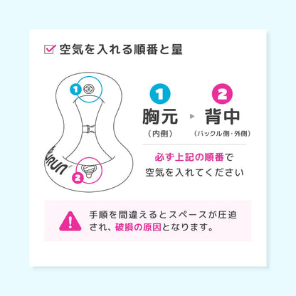 AQURUN リングベスト 着る浮き輪 水泳補助具 子供用 大人用