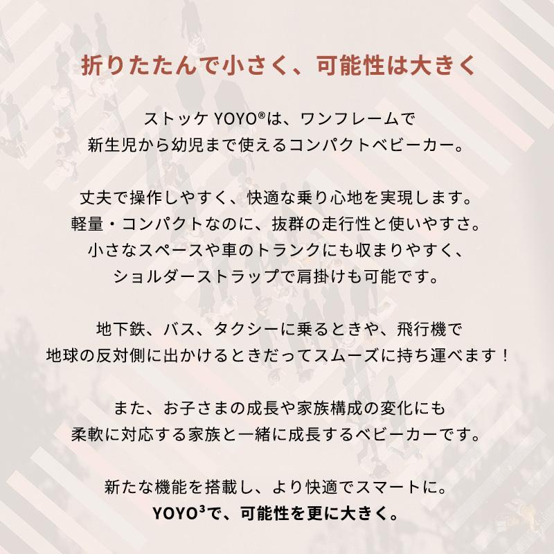 ストッケ YOYO3 B型ベビーカー フレーム ブラック 6+ カラーパック トープ エアラブウォーム2 セット