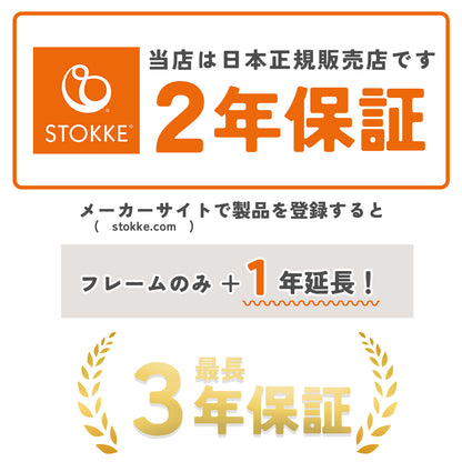 ストッケ YOYO3 B型ベビーカー フレーム ブラック 6+ カラーパック トープ エアラブウォーム2 セット